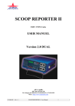 SCOOP REPORTER II - ATA Audio Corporation