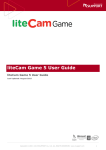 liteCam Game 5 User Guide