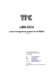 LMS-OCH - user manual