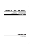 Microlab 500 B & C series user manual