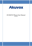 Akuvox IP Phone R50P User Manual