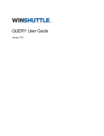 QUERY User Guide - Winshuttle Software