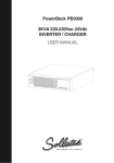 PowerBack PB3000 3KVA 220-230Vac 24Vdc INVERTER