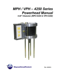 MPH_VPH-4250 Powerhead Manual