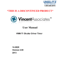 User Manual - Vincent Associates