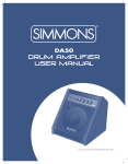 Drum Amplifier user Manual