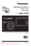 Panasonic Lumix DMC-TZ50 User Guide Manual pdf