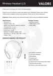 L5 Wireless Headset