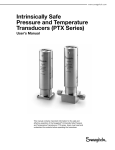 Intrinsically Safe Pressure and Temperature Transducer