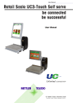 Retail Scale UC3-Touch Self serve be connected be