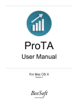ProTA 4 User Manual