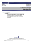 DCV Data Manager User Manual
