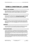 TERMS & CONDITIONS OF LICENSE - RDP Support