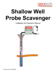 ORS Shallow Well Probe Scavenger Manual