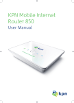 KPN Mobile Internet Router 850