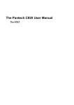 The Pantech C820 User Manual