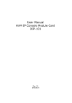 User Manual for IPM-1