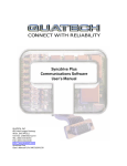 Syncdrive Plus Communications Software User`s Manual CONNECT