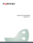 AscenLink User Manual