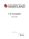 I-9 Complete Manual - University of Maryland