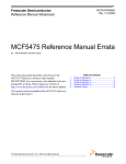 MCF5475 Reference Manual Errata