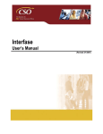 Interfase User`s Manual