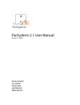 Pachyderm User Manual v214