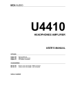 U4410 User`s Manual