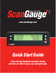 Quick Start Guide - ScanGauge