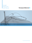 Hinged Ring Frame User Manual - Thompson Surgical Instruments