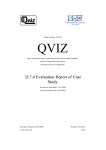 Evaluation Report of Case Study 2008-04-30