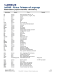 Lexinet - Airbus Reference Language