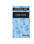 Octopus 3000 Manual 2.3 - Aqua
