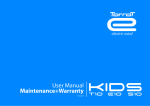 User Manual Maintenance+Warranty