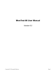 MemTest-86 User Manual Version 6.2