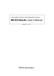 MCX314As/AL User`s Manual