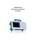 DSO5000 Series Digital Storage Oscilloscope User Manual