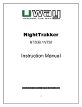UWAY NT50B / NT50 User Manual (English)
