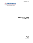 78M6613 PSU Board User Manual