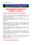 IBPS SPECIALIST OFFICER STUDY MATERIAL (IT SCALE-I)