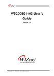 W5200E01-M3 User`s Guide