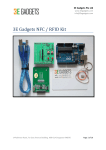 3E Gadgets NFC / RFID Kit User Manual