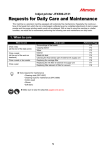 Daily Maintenance - mimaki engineering co., ltd.