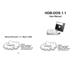 HDB-DOS User Manual