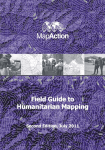 MapAction Field Guide to Humanitarian Mapping