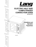Electric Half Size Computerized Convection Oven