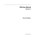 IFM User Manual