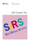 SiRS Computer Tool User Manual