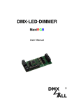 DMX-LED-DIMMER MaxiRGB
