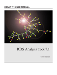 RDSAT 7.1 User Manual - Respondent Driven Sampling